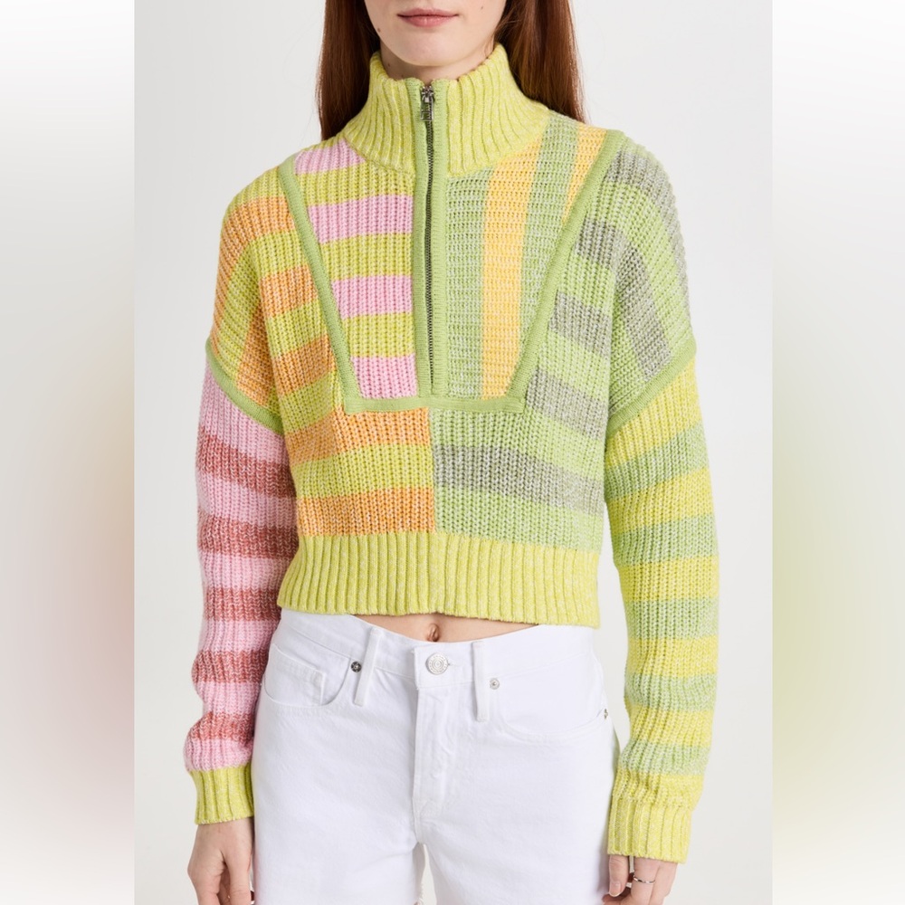 Staud cropped Hampton sweater